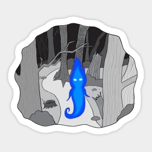 Will o' The Wisp Sticker